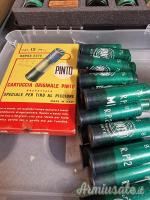 Verie scatole e cartucce antiche da collezione .22lr e cal.12