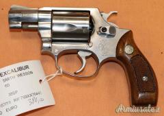 Revolver Smith Wesson 60 Cal. 38SP.