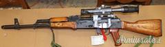 Carabina Adler AK Cal.222R con Ottica