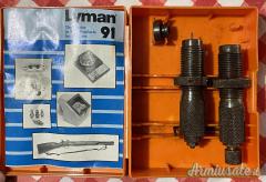 2 dies Lyman 22-250 con shell holder
