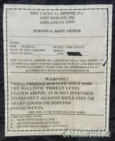 Giubbotto antiproiettile - bullet proof vest