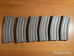Caricatori da 10 colpi per AR 15 e cloni (6pezzi)