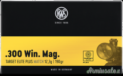 Munizioni RWS Target Elite Plus 300 Win Mag - 190 grani