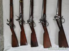 Fucili Avancarica Risorgimentali Regno di Sardegna Guardia Nazionale