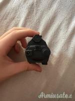 Modulo Tattico ANVKE Torcia + Laser Rosso – Attacco Picatinny