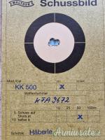 Walther | Carl WALTHER KK 500 CAL.22LR BLACKTEC RH MED-650 .22 Long Rifle