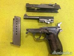 Walther P38, ac 40, 1940, Sportiva, 9x19 (9 Parabellum)