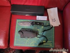 Fox - Uro - Black G10 & Acid Washed Niolox