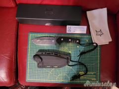 Fox - Uro - Black G10 & Acid Washed Niolox