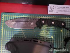 Fox - Uro - Black G10 & Acid Washed Niolox