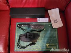 Fox - Uro - Black G10 & Acid Washed Niolox