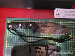 Fox - Uro - Black G10 & Acid Washed Niolox