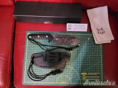 Fox - Uro - Black G10 & Acid Washed Niolox