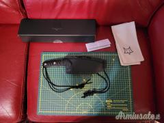 Fox - Uro - Black G10 & Acid Washed Niolox