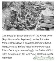 Enfield Sniper WW1