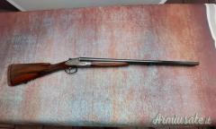 Cal. 16, Doppietta Fratelli Gamba, Modello Saint Vincent Holland Holland, Con due paia di canne.