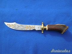 Coltello da caccia Indiana Maniago da presentazione e vetrina