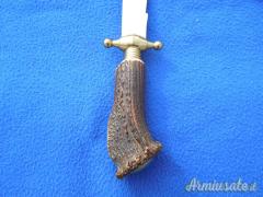 Coltello da caccia Indiana Maniago da presentazione e vetrina