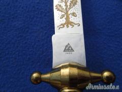 Coltello da caccia Indiana Maniago da presentazione e vetrina