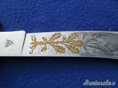 Coltello da caccia Indiana Maniago da presentazione e vetrina