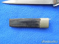 Coltello da trincea tedesco della prima Guerra Mondiale.