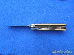 Coltello multiuso da caccia Indiana Maniago manico in corno