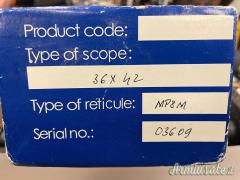 IOR Valdada 36x42 benchrest/competition mp8