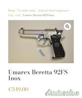 Beretta 92 fs 4.5/.177