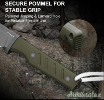 Coltello Kizer  Camp 180, AEB-L, G10, 1096A2