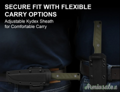 Coltello Kizer  Camp 180, AEB-L, G10, 1096A2