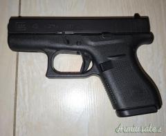 Glock 42 .380 ACP  | 9x17mm Browning Short