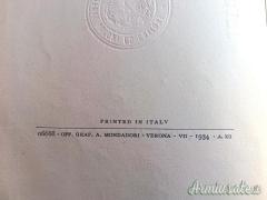 Testo epoca fascista BATTAGLIE NEL CIELO di S. Scaroni 1^ edizione nel 1934 “A. MONDADORI-MILANO”