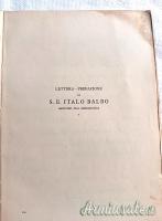 Testo epoca fascista LOTTE E VITTORIE SUL MARE E NEL CIELO di U. Maddalena con prefazione di Balbo