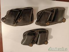 Porta caricatori in cuoio