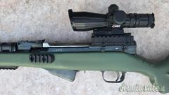 Carabina Sks simonov cal 7.62x39 con ottica trasformato per caccia al cinghiale ottime condizioni