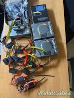 2 ricevitori Alpha 50 e 8 collari T 5 funzionanti. Inoltre, 1 collare da riparare