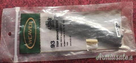 WEAVER # 48093 Base monopezzo in alluminio per Remington 7400