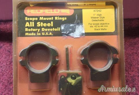REDFIELD #47242 ANELLI DA 1" PER BASE WEAVER