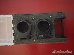 Anelli Tier One Tikka T3 T3X 30mm coda di rondine 17mm dovetail