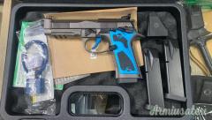 BERETTA 92X PERFORMANCE DARK SERIES BLUE CAL 9X19 PARA