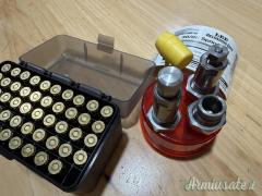 Set ricarica .30-06 Springfield – Dies Lee + 50 bossoli nuovi innescati + box munizioni