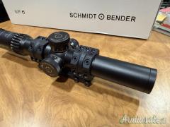 Ottica Schmidt & Bender PM II 1,5–8x26 Short Dot + Attacco Spuhr originale