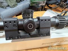 Ottica Schmidt & Bender PM II 1,5–8x26 Short Dot + Attacco Spuhr originale