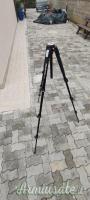 Treppiede Manfrotto 190 e testa orientabile