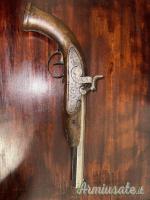 Cofanetto con 3 Pistole a Percussione d’Epoca – XIX Secolo – Da Collezione