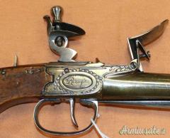 Pistola Avancarica Ronge Au Palais 1800 con Spadino