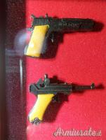 lotto 2vetrine-espositore miniature vintage anni70