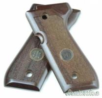 Guancette in noce zigrinate Beretta