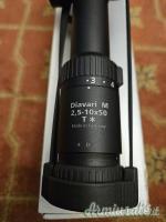 Zeiss Diavari 2,5-10×50 illuminato con attacco blaser