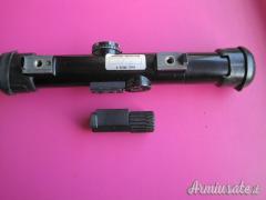 Hensoldt cannocchiale 24x4 con illuminatore per fal stg 58